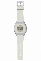 LW-204-7A Reloj Casio de mujer correa de resina - Resina Blanco