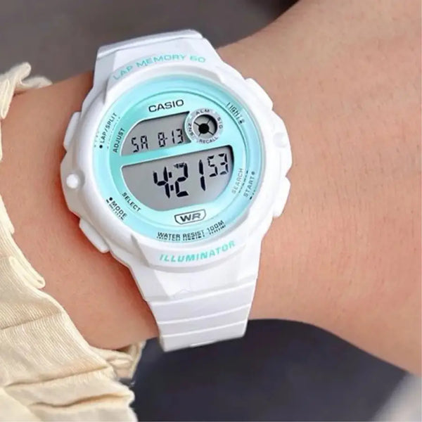 Reloj LWS-1200H-7A3V Casio para dama pulsera de caucho — imagen 2 de 3