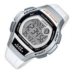 2000HC Reloj Casio Step Tracker Hombre Resina Blanco - Detalle de esfera