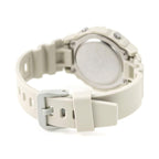2200H Reloj Casio Step Tracker Unisex Resina Beige - Detalle de esfera