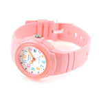LX-800H-4AV Reloj Casio Mujer Resina Rosa - Detalle de esfera