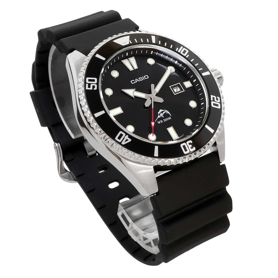 MDV-106-1AV Reloj Casio Marlin para Caballero - Negro
