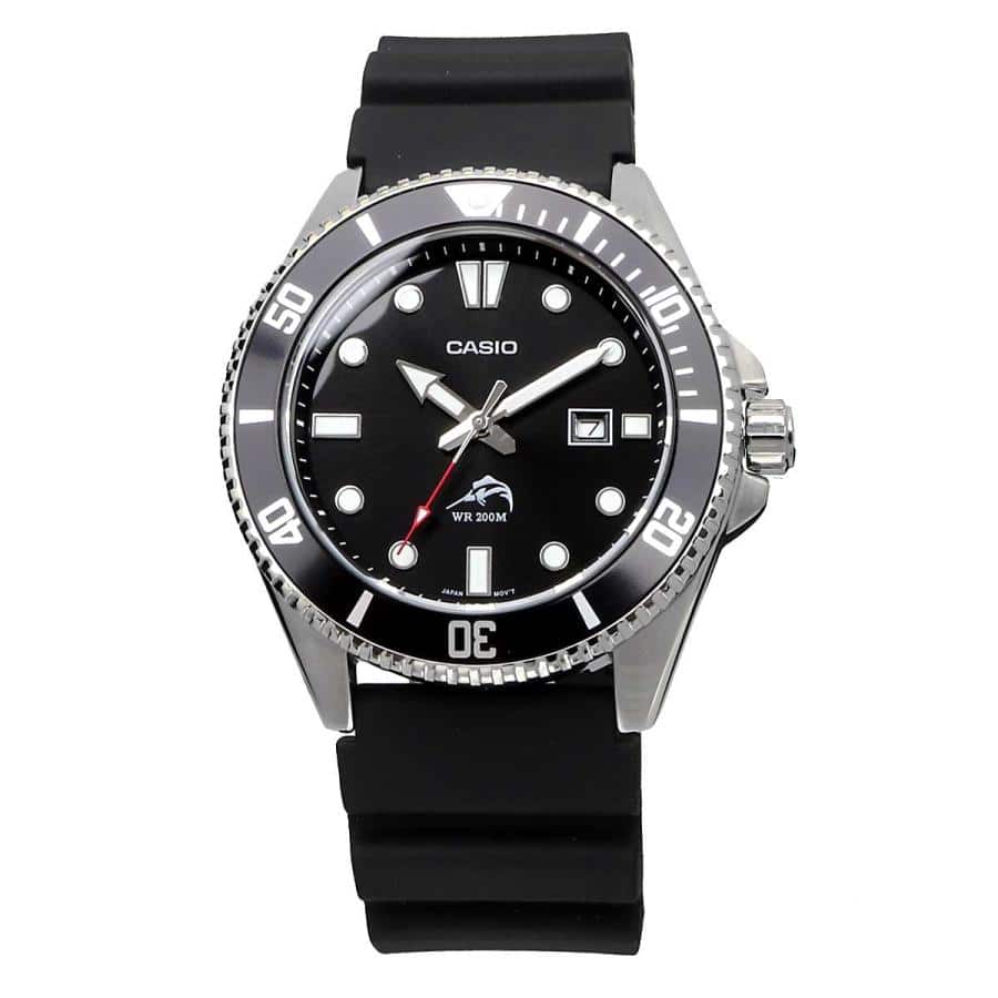 MDV-106-1AV Reloj Casio Marlin para Caballero - Negro