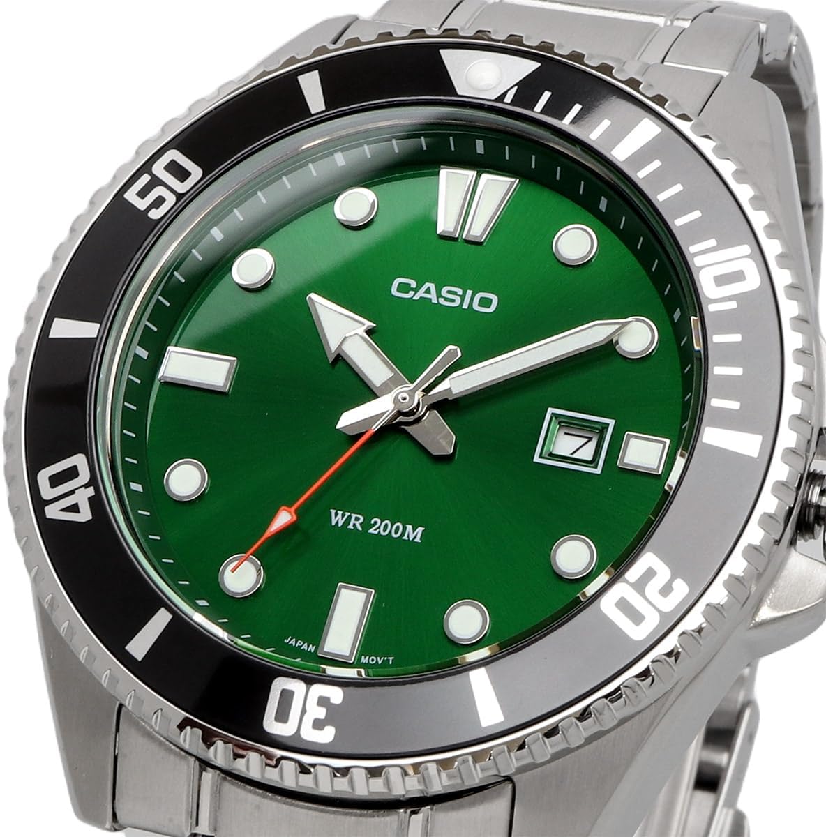 Reloj Casio MDV-107D-3A2V para Hombre - Verde