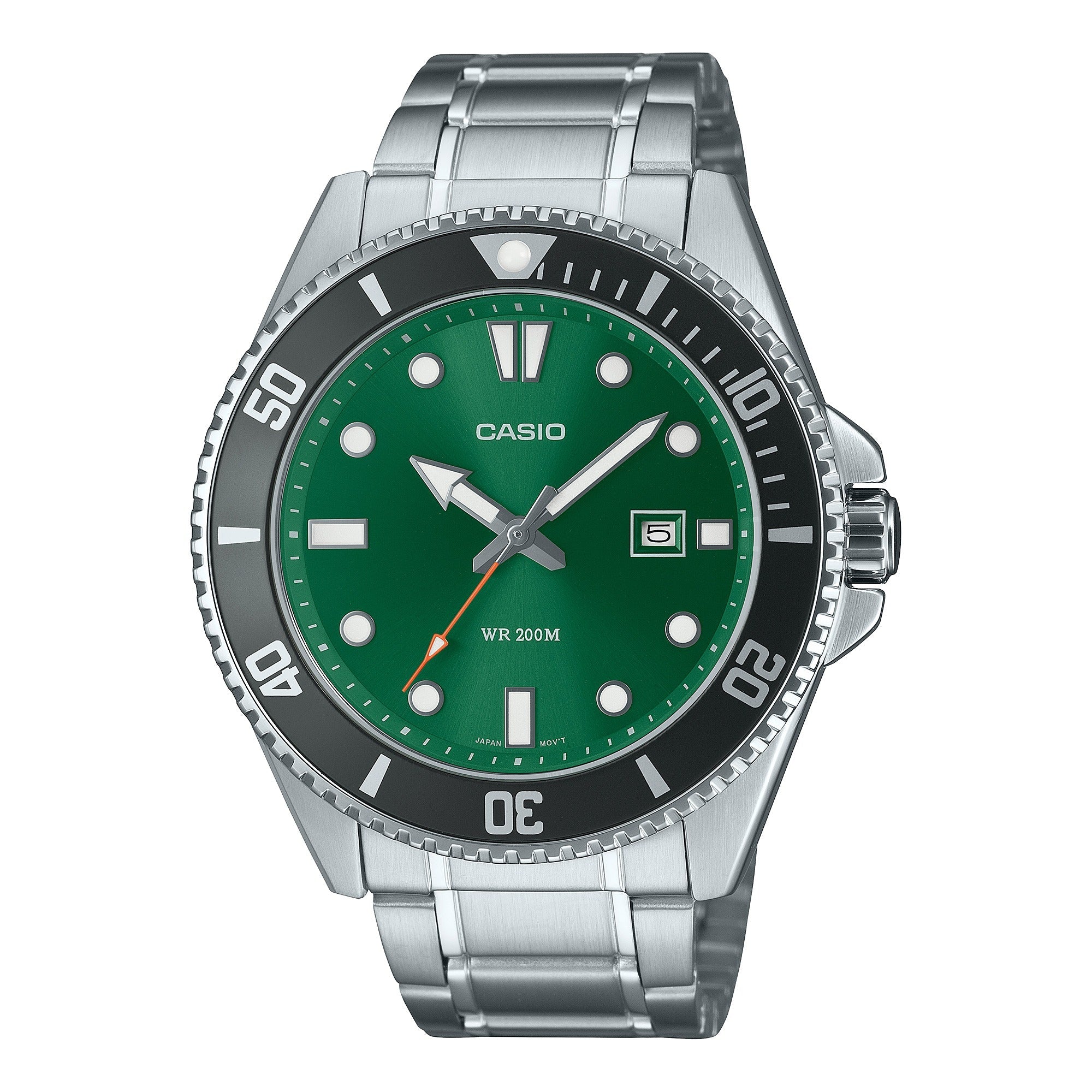 Reloj Casio MDV-107D-3A2V para Hombre - Verde