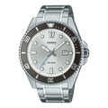 MDV-107D-7AV Casio Reloj de caballero pulsera de acero inoxidable - Acero Inoxidable Plateado