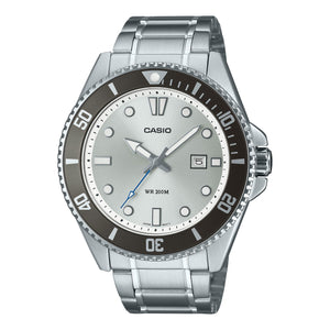MDV-107D-7AV Casio Reloj de caballero pulsera de acero inoxidable