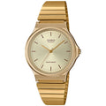 MQ-24G Reloj Casio Clásico Hombre Correa de Acero Dorado - Reloj original en Guatemala