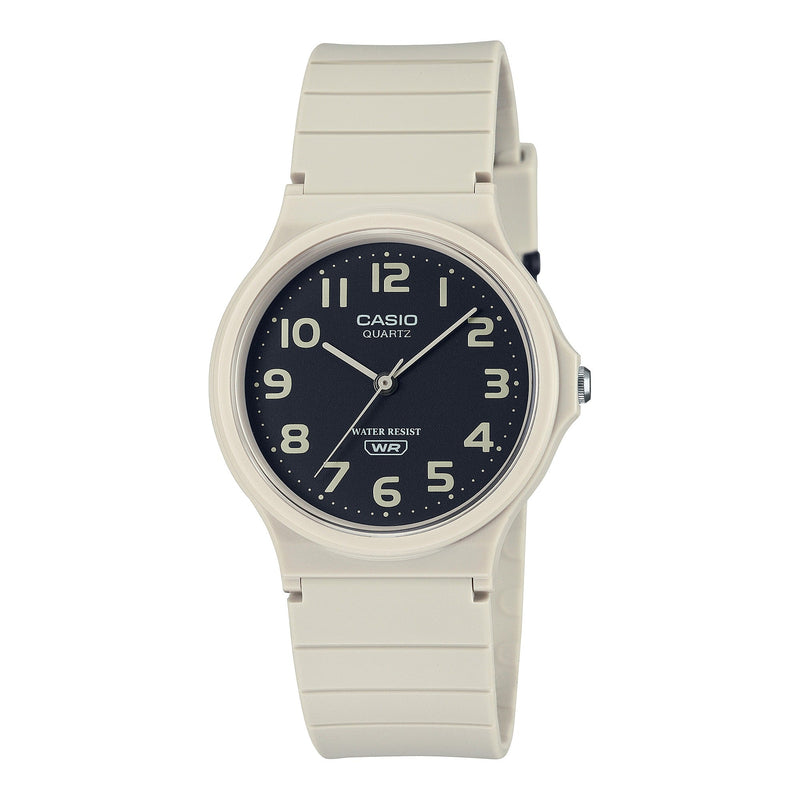 MQ-24UC-8B Reloj Casio Clásico unisex correa de resina beige