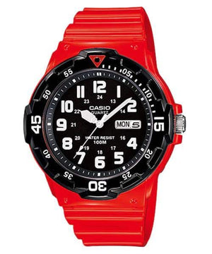 MRW-200HC-4BV Reloj Casio Hombre Correa Resina Rojo