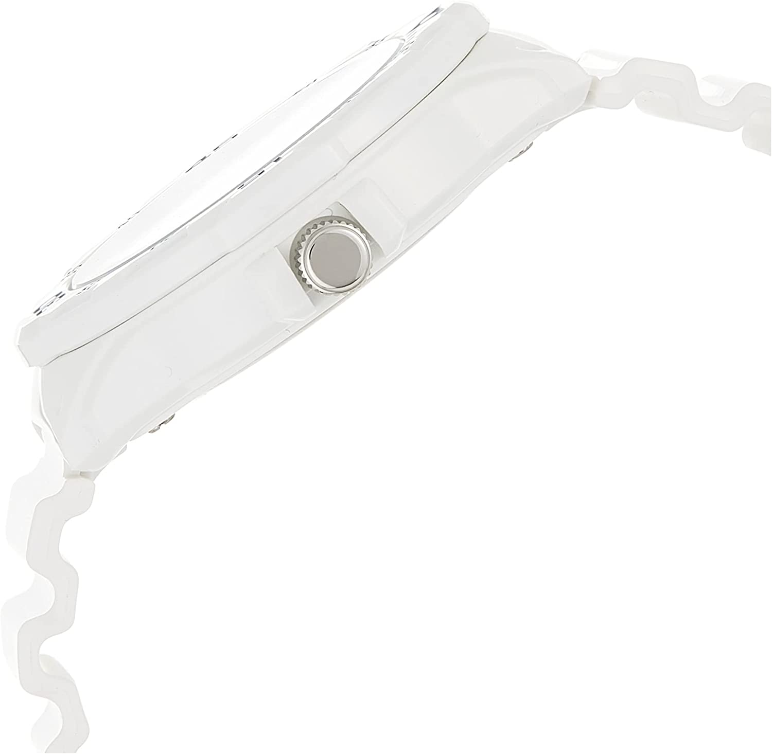 200HC Reloj Casio Hombre Resina Blanco Esfera Azul - Vista trasera