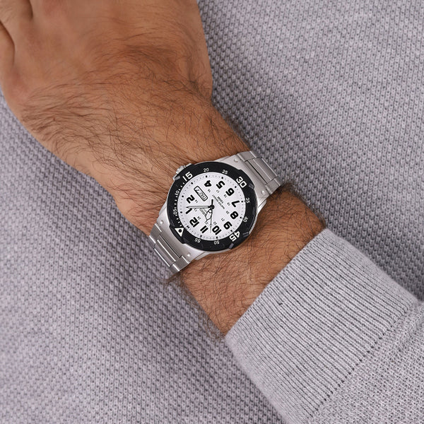 MRW-200HD-7BV Reloj Casio para Hombre - Plateado