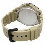 210H Reloj Casio Hombre Correa de Resina Verde Militar - Detalle de esfera