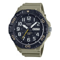 210H Reloj Casio Hombre Correa de Resina Verde Militar - Reloj original en Guatemala