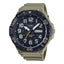 MRW-210H Reloj Casio Hombre Correa de Resina Verde Militar
