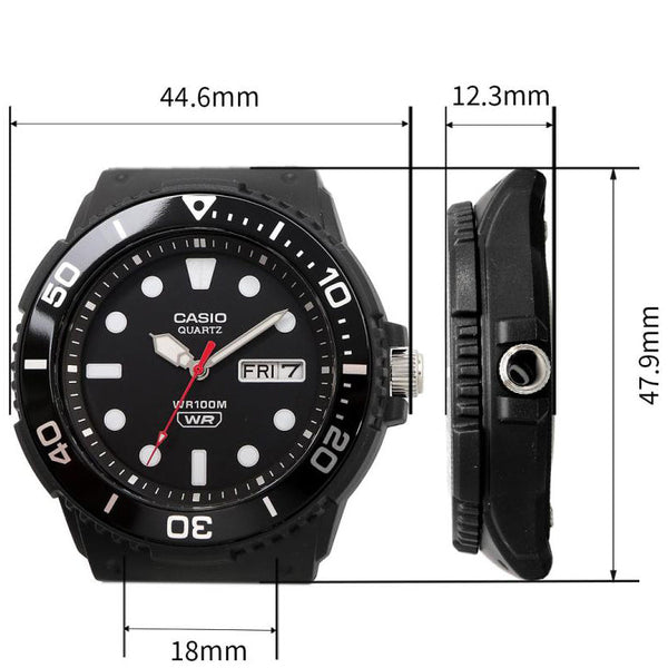 Reloj MRW-230H-1E1V Casio de hombre pulsera de resina — imagen 2 de 5