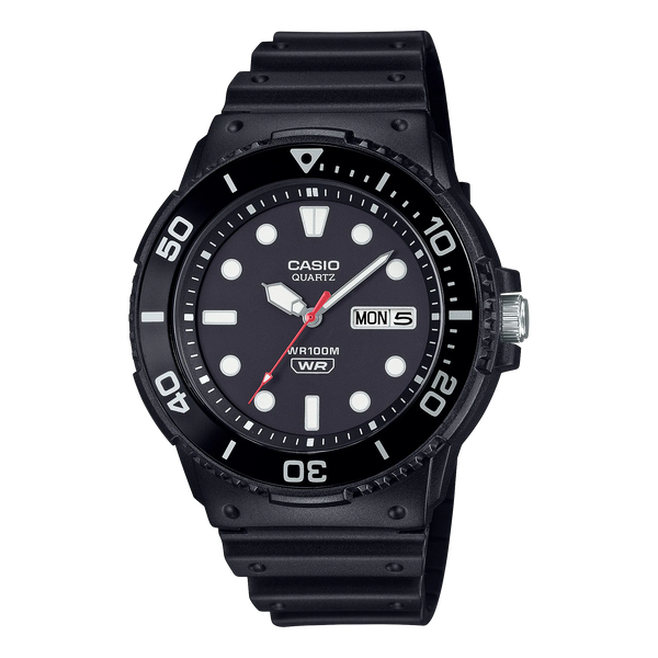 Reloj MRW-230H-1E1V Casio de hombre pulsera de resina 48 mm — original con garantía, La Relojería GT