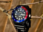 230H-1E2V Reloj Casio Hombre Resina Negro Bisel Bicolor - Vista lateral