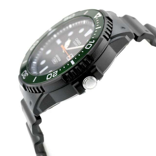 230H-1E3V Reloj Casio Hombre Correa Caucho Negro Bisel Verde - Detalle de esfera