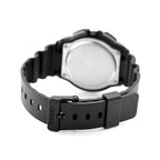 230H-1E3V Reloj Casio Hombre Correa Caucho Negro Bisel Verde - Vista lateral