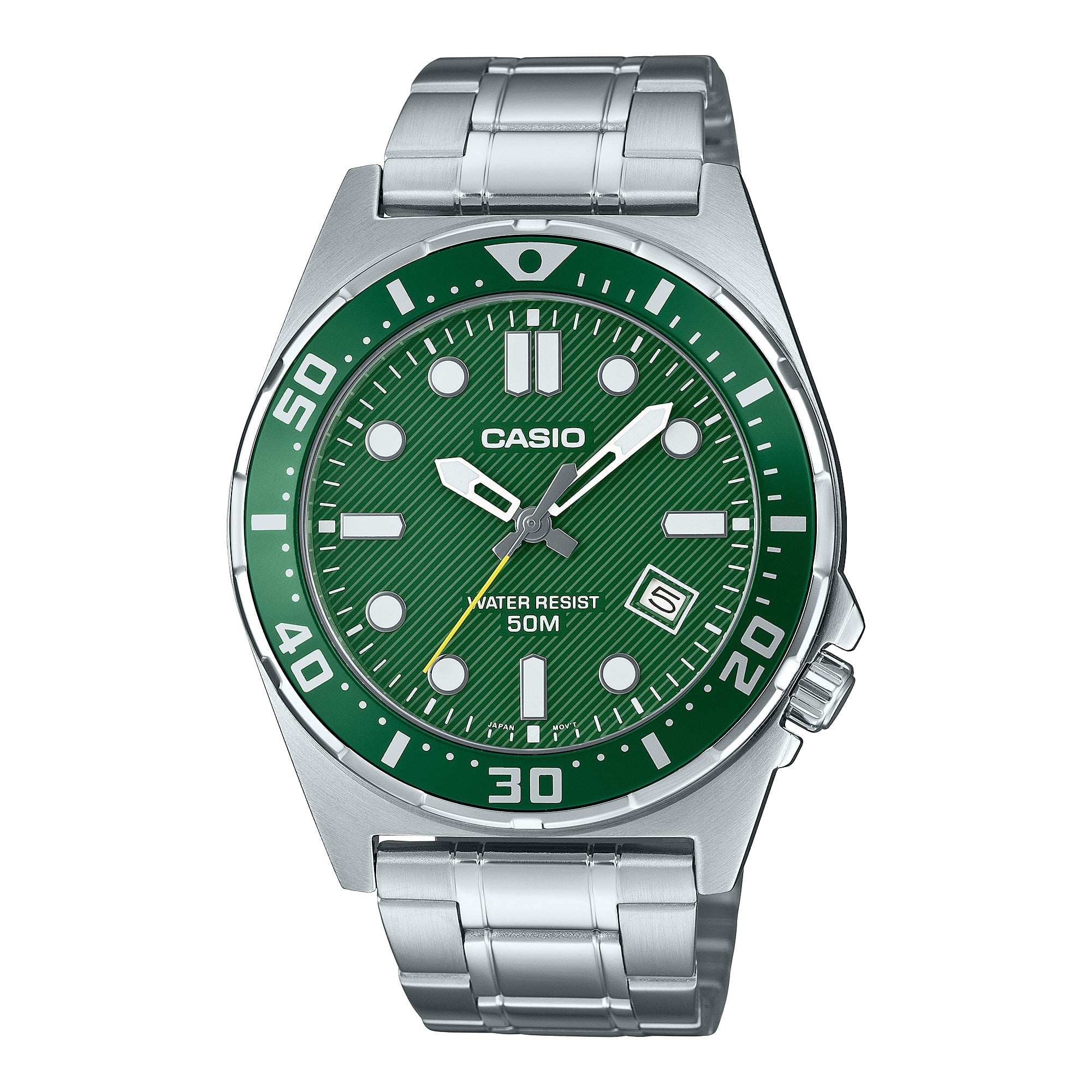 MTD-135D-3AV Reloj Casio para caballero pulsera de metal