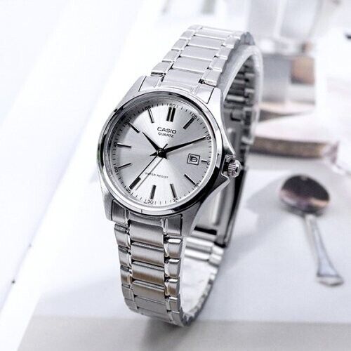 MTP-1183A-7A Reloj Casio para Hombre - Acero Inoxidable Plateado