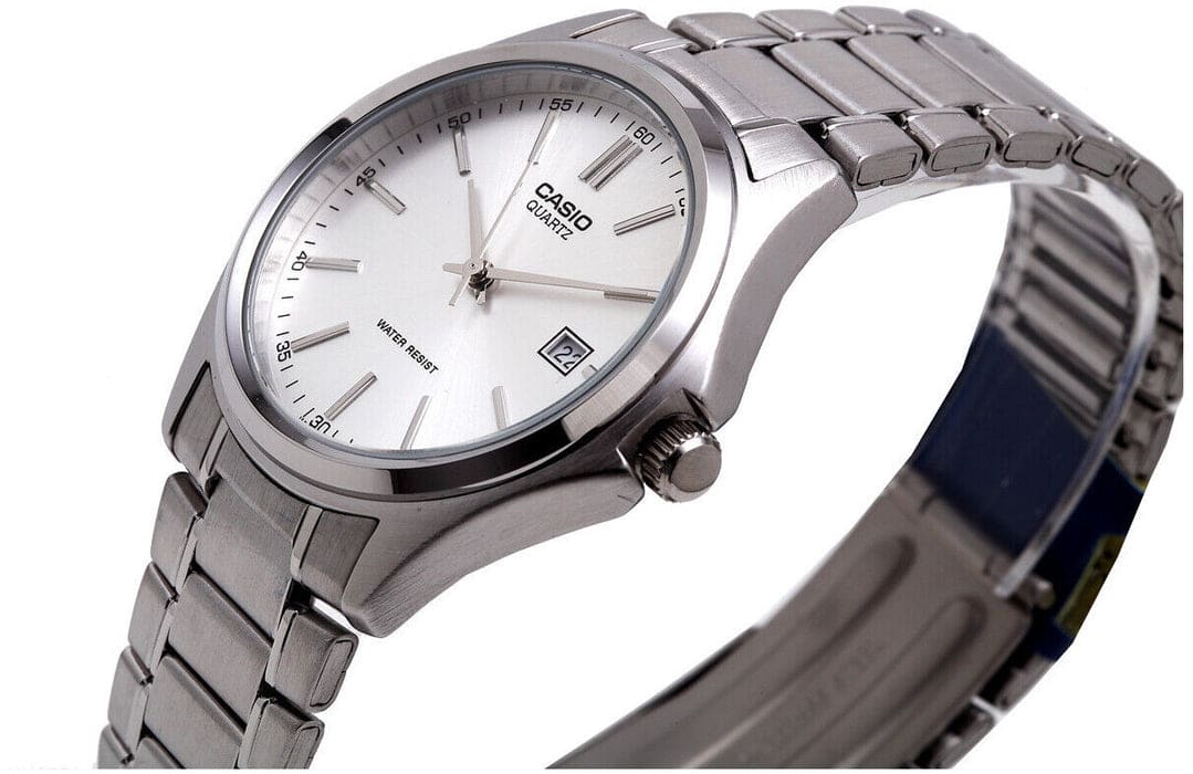 MTP-1183A-7A Reloj Casio para Hombre - Acero Inoxidable Plateado