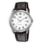 MTP-1183E Reloj Casio Hombre Correa de Cuero Negro Esfera