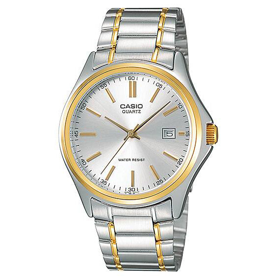 MTP-1183G-7A Reloj Casio para Hombre - Acero Inoxidable Bicolor