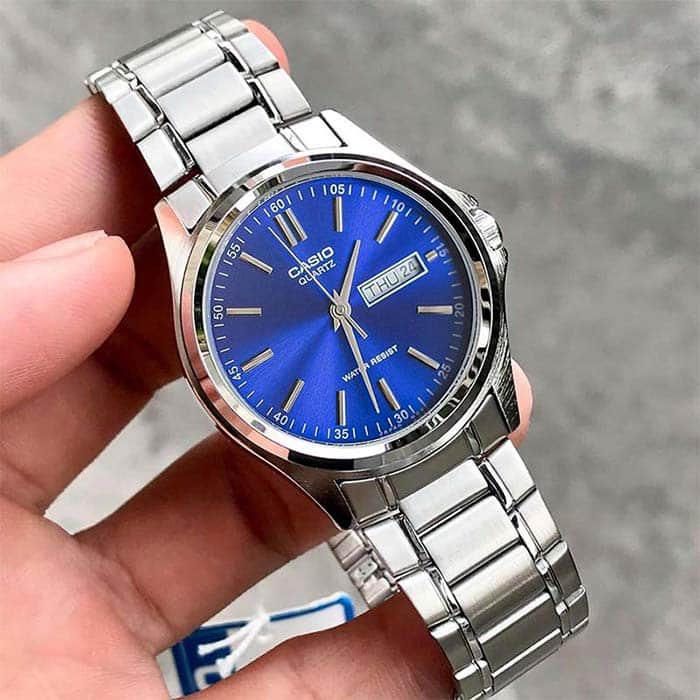 MTP-1239D-2A Reloj Casio para Hombre - Plateado