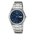 1239D Reloj Casio Hombre Correa de Acero Plateado - Vista 5