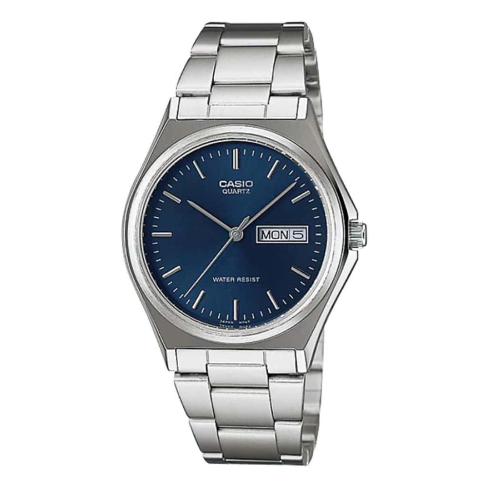 1239D Reloj Casio Hombre Correa de Acero Plateado - Vista 5