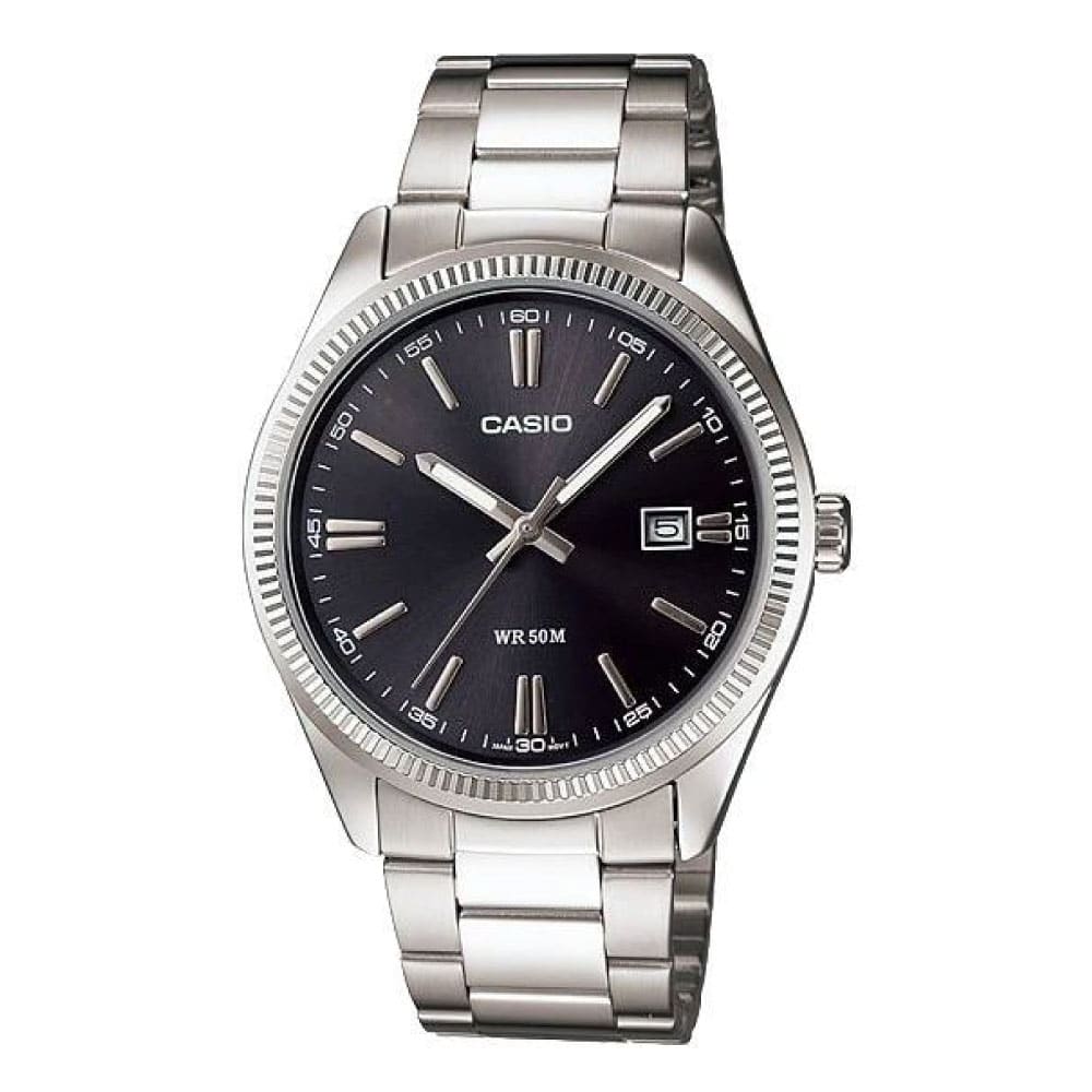 MTP-1302D-1A1V Reloj Casio para Hombre - Acero Inoxidable Plateado