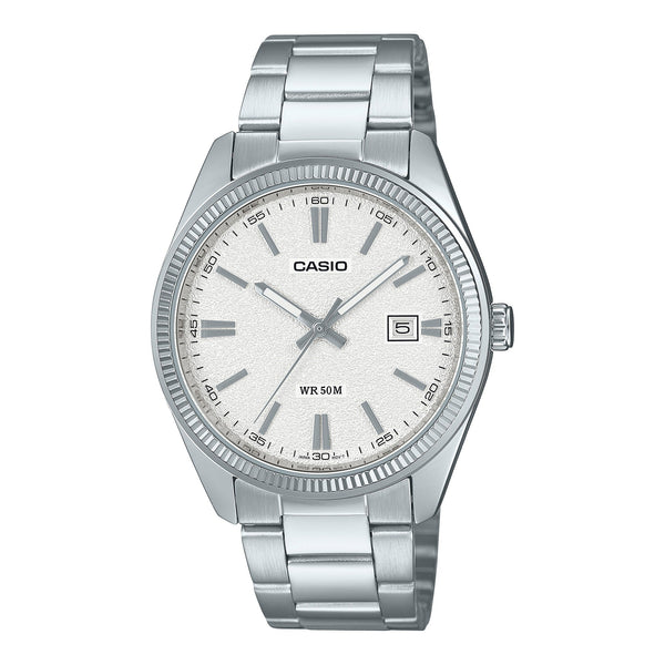 MTP-1302DA-7AV Reloj Casio de caballero banda de metal 44 mm — original con garantía, La Relojería GT