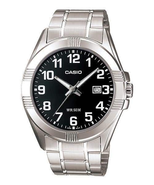 MTP-1308D-1BV Reloj Casio para Caballero 49 mm — original con garantía, La Relojería GT