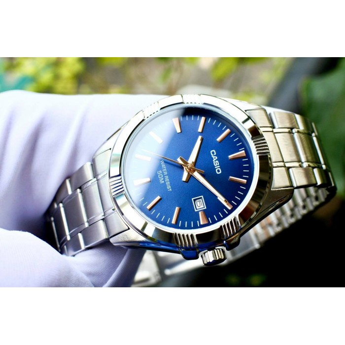 MTP-1308D-2AV Reloj Casio para Hombre - Plateado