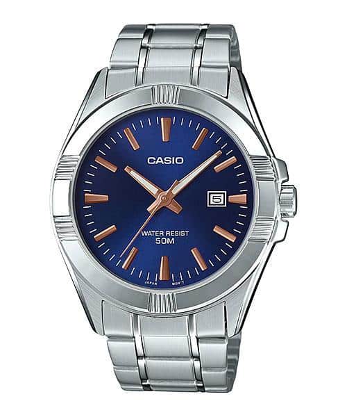 MTP-1308D-2AV Reloj Casio para Hombre - Plateado