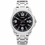 1314D Reloj Casio Hombre Acero Inoxidable Esfera Negra - Vista 5