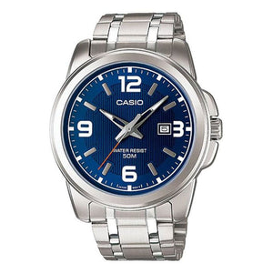 MTP-1314D-2AV Reloj Casio Hombre Acero Inoxidable Esfera Azul