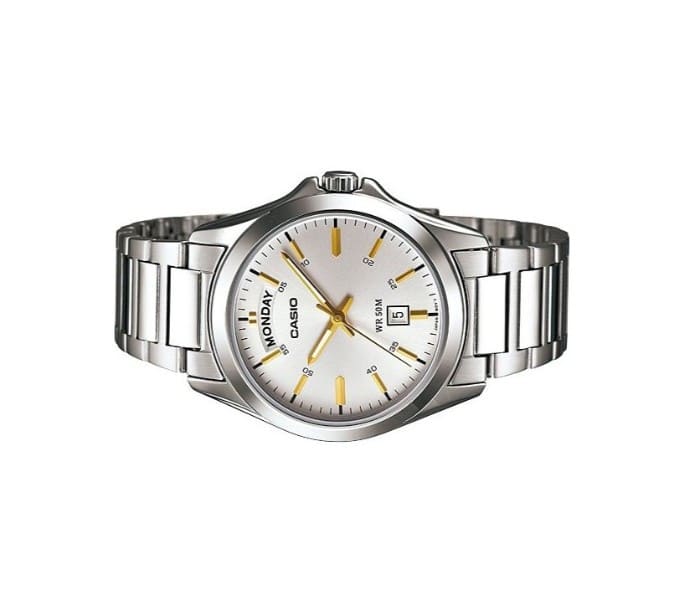 MTP-1370D-7A2V Reloj Casio para Hombre - Plateado