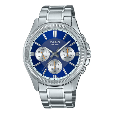 MTP-1375D-2A1V Reloj Casio Classic para caballero pulsera de metal