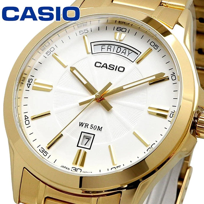 MTP-1381GD-7AV Reloj Casio De hombre pulsera de metal