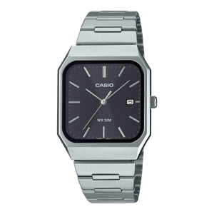 MTP-B185D-1AV Reloj Casio de hombre pulsera de metal 40 mm - Acero Inoxidable Plateado