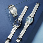 MTP-B185D-2A2V Reloj Casio de hombre pulsera de metal 40mm - Acero Inoxidable Plateado