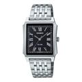 MTP-B190D-1BV Reloj Casio de hombre pulsera de metal plateado 41 mm