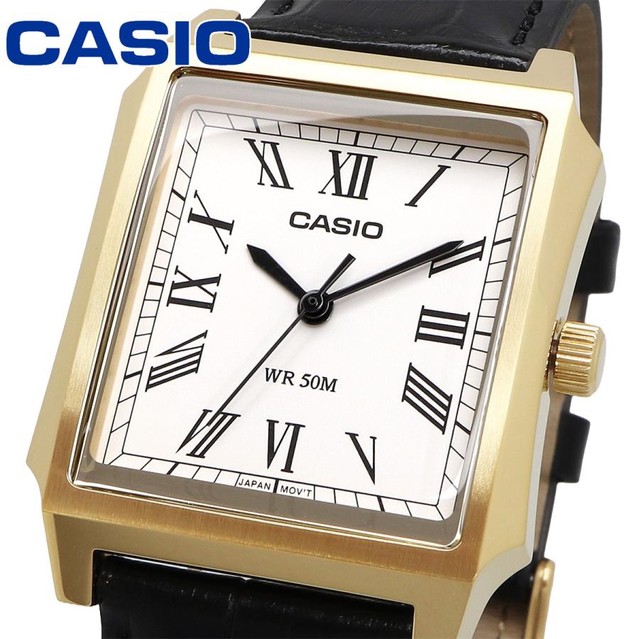 MTP-B190GL-7BV Reloj Casio de hombre pulsera de cuero 41 mm