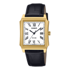MTP-B190GL-7BV Reloj Casio de hombre pulsera de cuero 41 mm - Cuero Negro