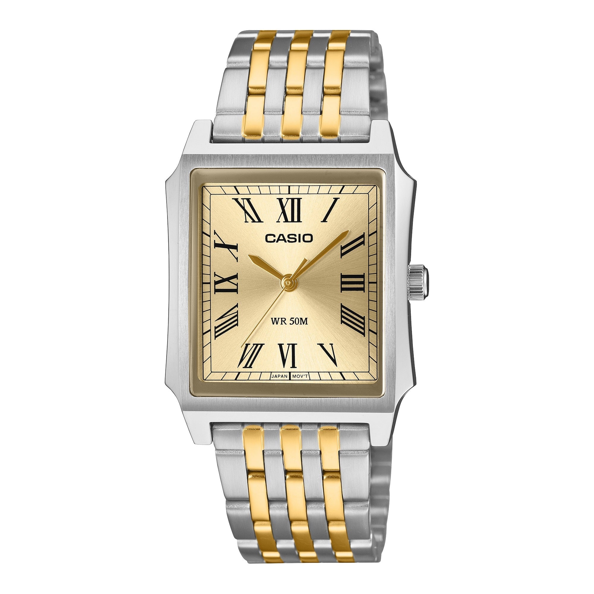 MTP-B190SG-9BV Reloj Casio de hombre correa de metal