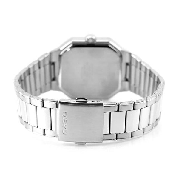 MTP-B195D-7AV Reloj Casio de caballero pulsera de acero inoxidable plateado