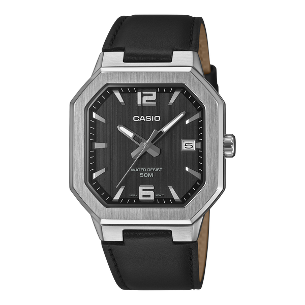 MTP-B195L-1AV Reloj Casio de hombre pulsera de cuero 38 mm — original con garantía, La Relojería GT